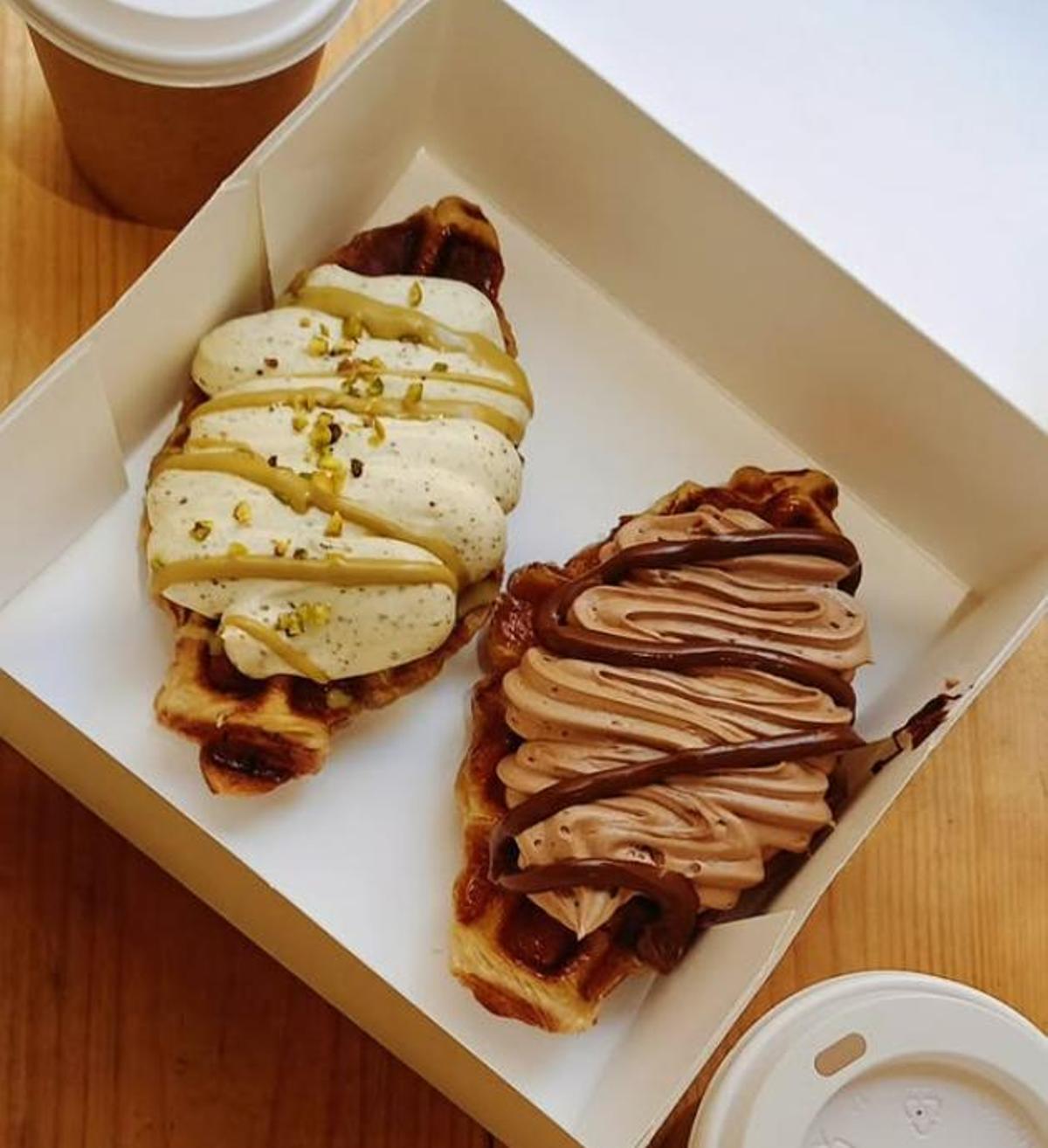 La Crofflería, la nueva cafetería y pastelería viral de Lavapiés.