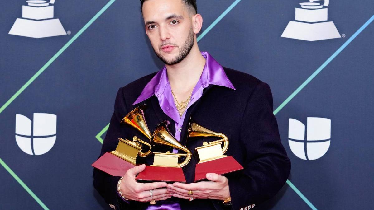 Los Grammy Latinos coronan a C Tangana como rey con tres premios