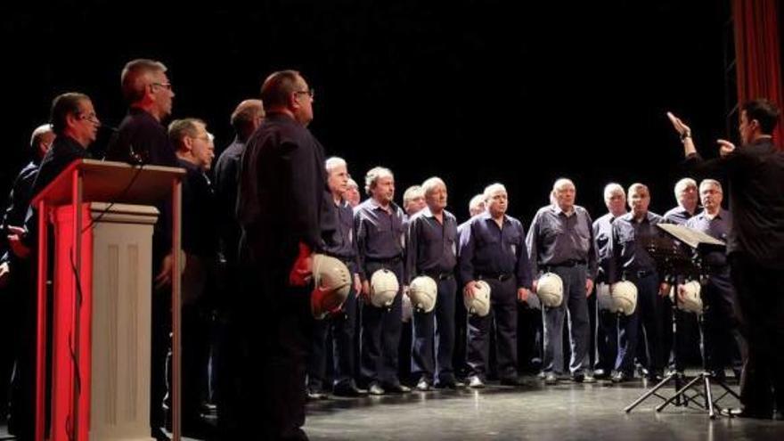 El Coro Minero, el jueves en la Casa de Cultura.