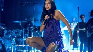 Dua Lipa durante su concierto en el Festival Primaver Sound 2022 en Barcelona. 