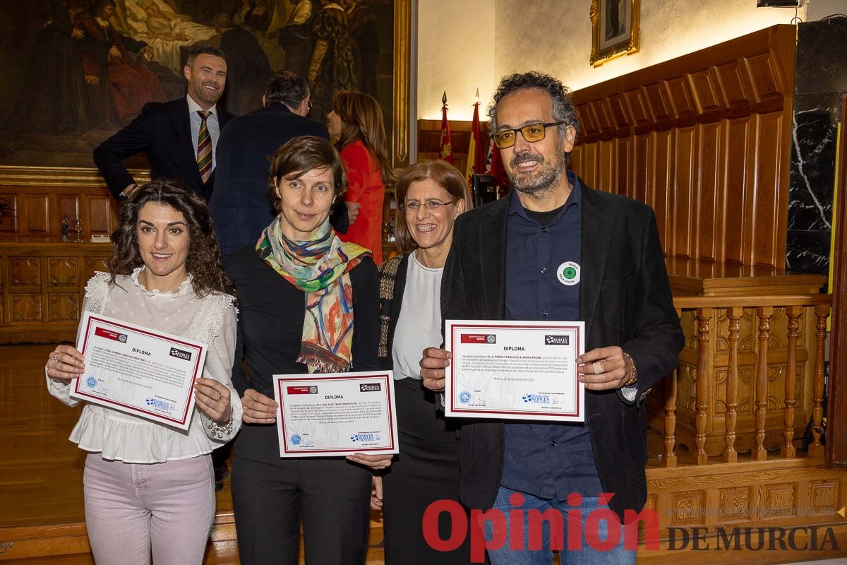 Entrega de los premios Robles Chillida en Caravaca