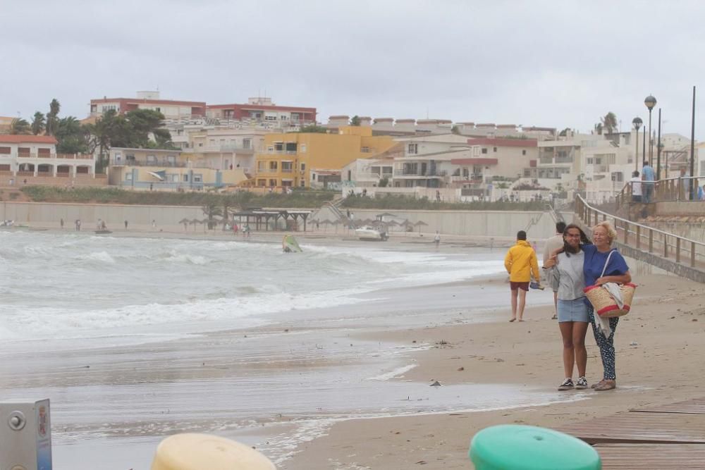 Temporal en Cabo de Palos y La Manga