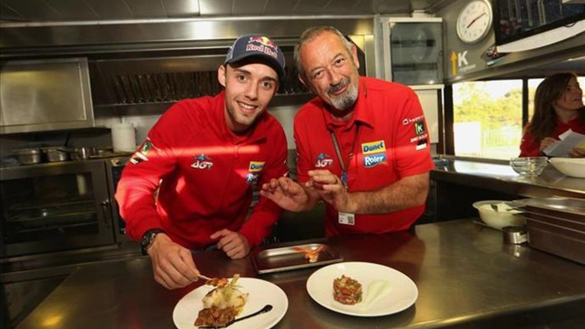 Jonas Folger y Karlos Arguiñano