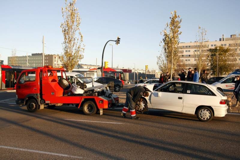 Fotogalería: Accidente del tranvía de Zaragoza