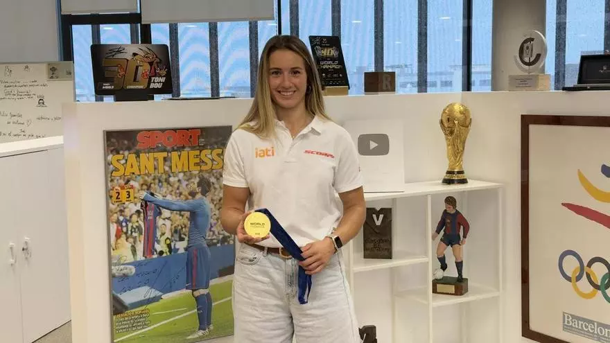 Berta Abellán, campeona del mundo de trial: "Sentía la presión de que al ganar el año pasado, parece que ya tenga que ganar como lo hace Toni Bou"