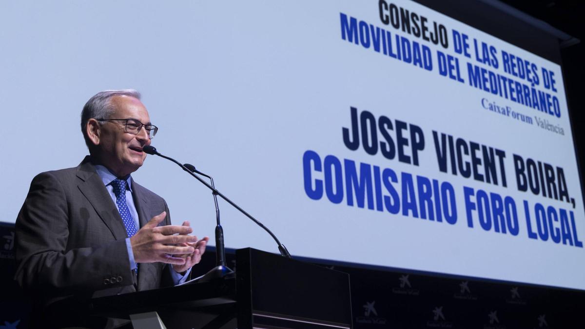Josep Vicent Boira, durante su intervención.