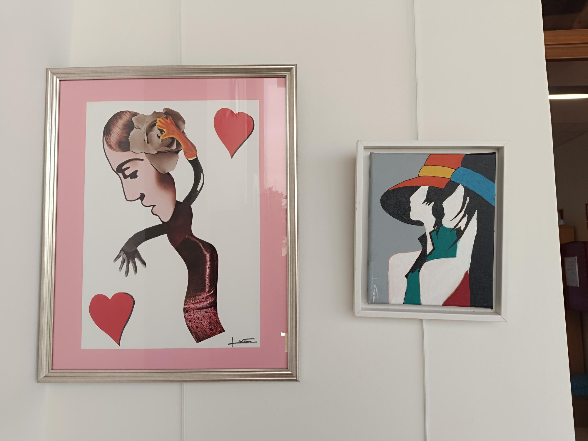 La búsqueda del placer protagoniza la exposición de Luis Vega en Llanera