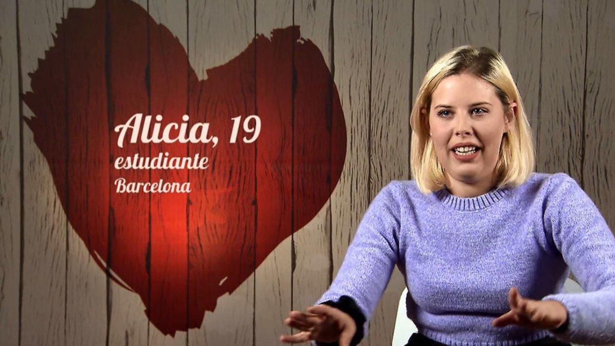 Alicia en 'First Dates'