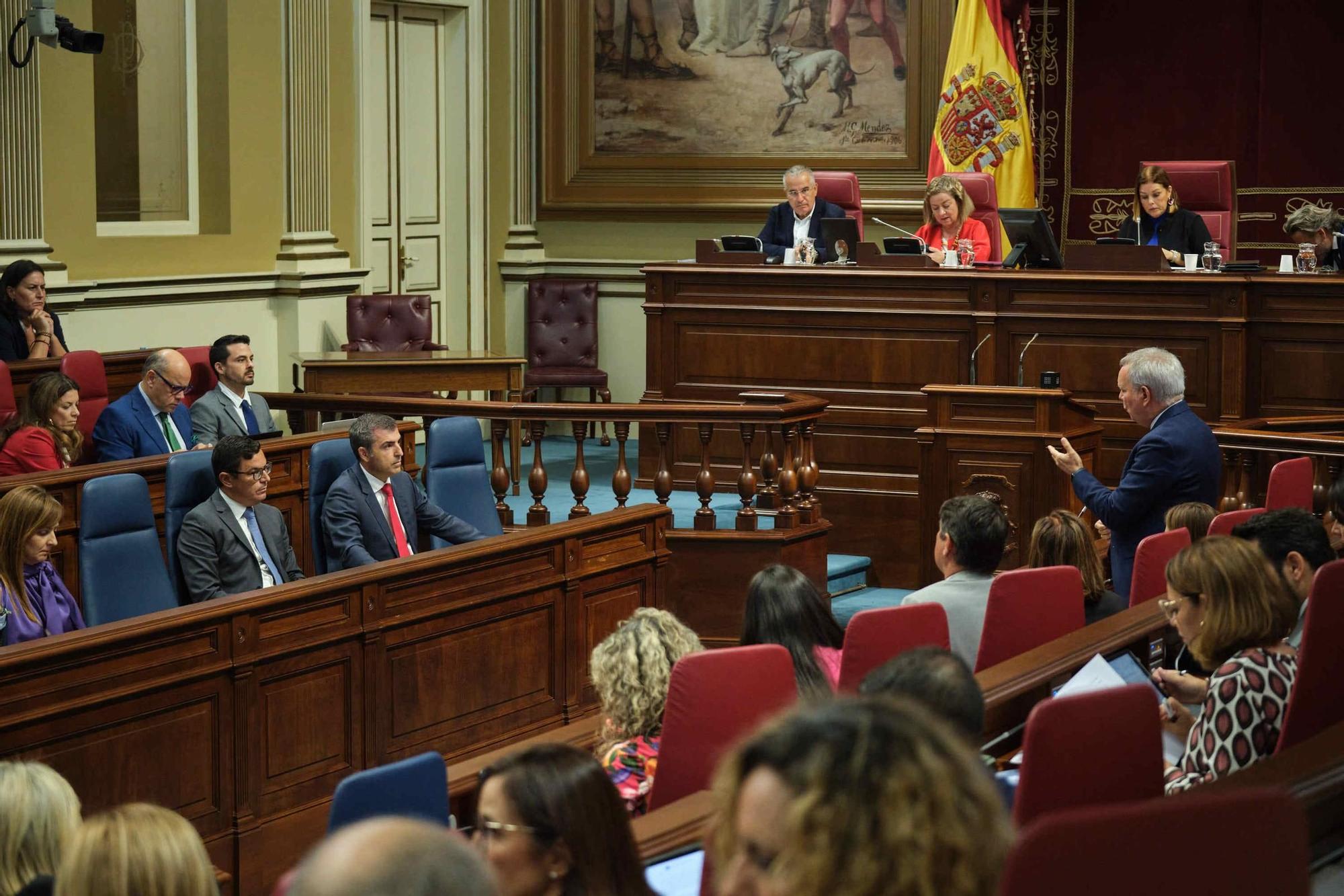 Pleno del Parlamento de Canarias (07/11/2023)