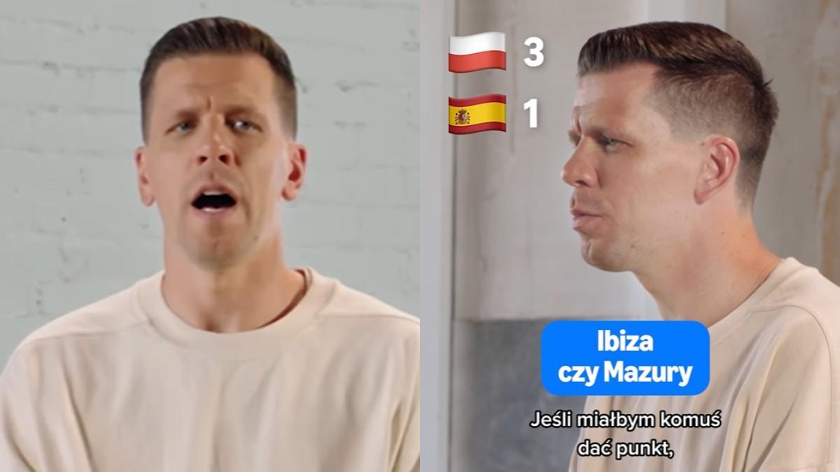 Szczęsny se emociona al acabar el partido.