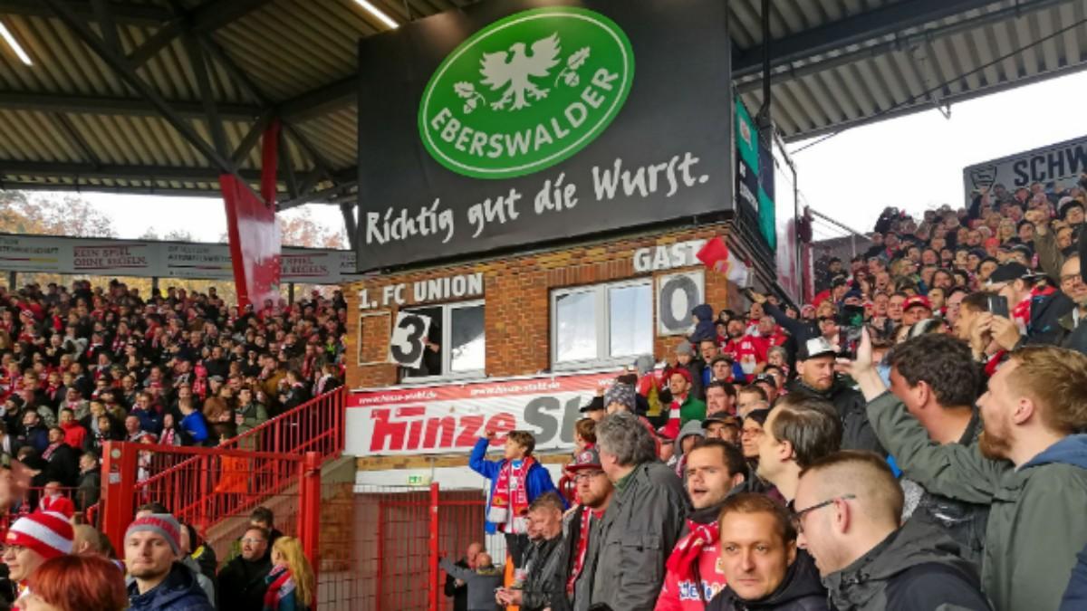 El curioso marcador del estadio del Union Berlín