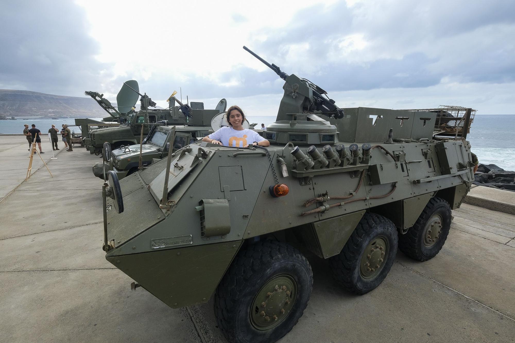 Celebración del Día de las Fuerzas Armadas en Las Palmas de Gran Canaria