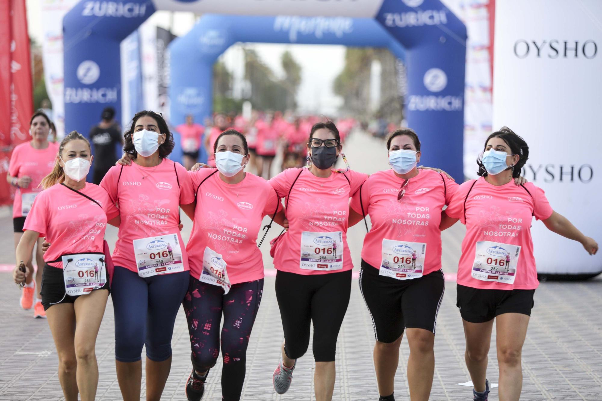 Las mejores imágenes de la carrera de la Mujer en València