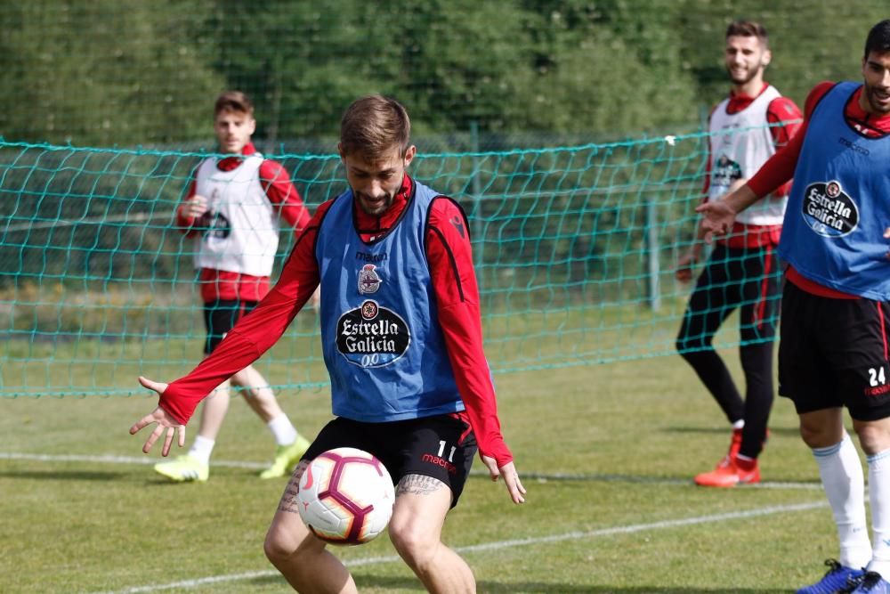 José Luis Martí propone un entrenamiento para reforzar el trabajo táctico.