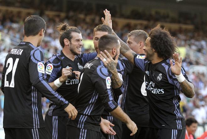 Las imágenes del Real Sociedad, 0 - Real Madrid, 3