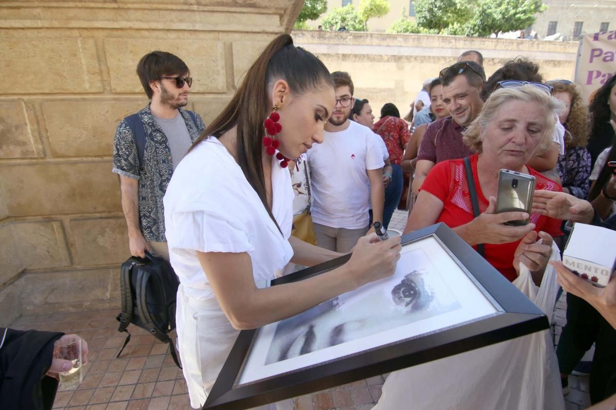 India Martínez en la celebración del Día Mundial del Turismo