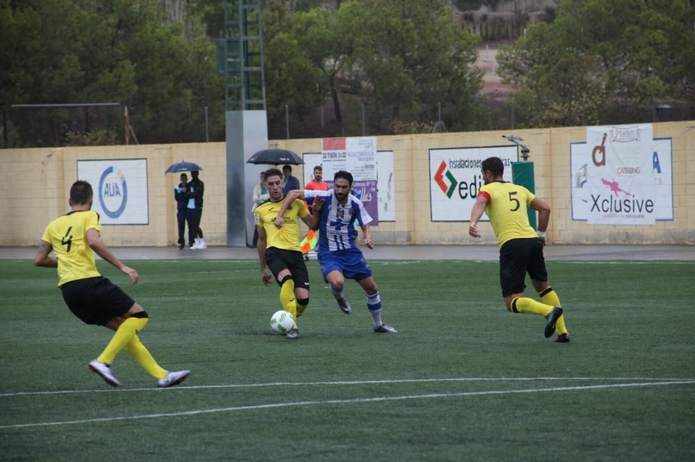 Partido entre el Lorca Deportiva y el Mar Menor