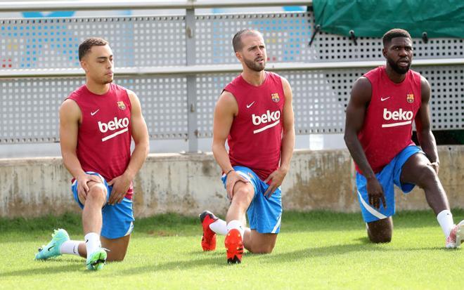 Así fue el primer día de entrenamiento del Barça 2021/2022