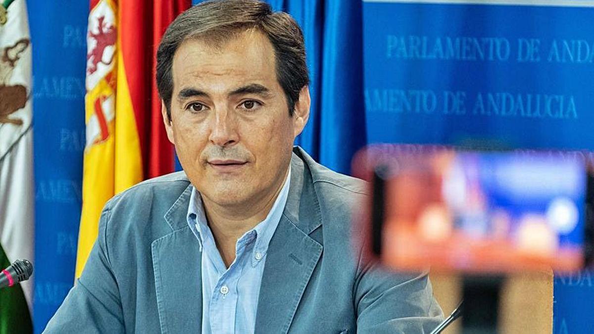 José Antonio Nieto, portavoz del grupo del PP andaluz. | E.P.