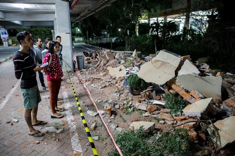 El terremoto de Indonesia, en imágenes