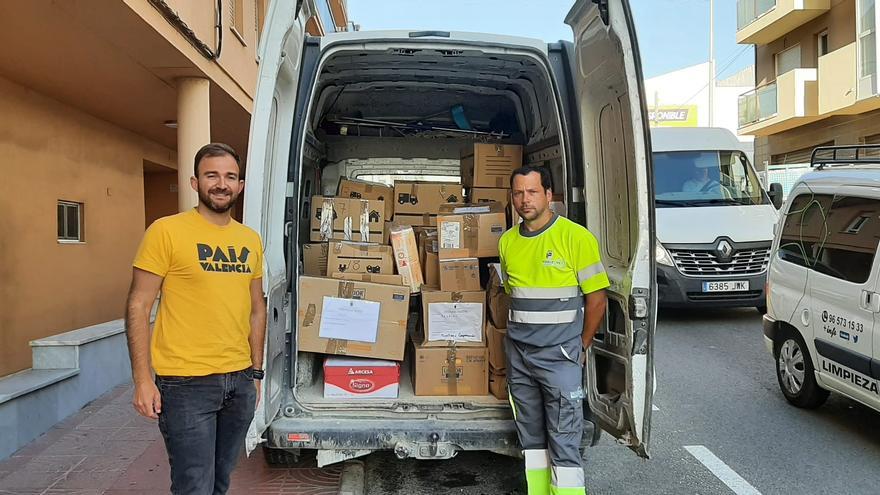 Benitatxell envía ayuda humanitaria a los campamentos saharauis