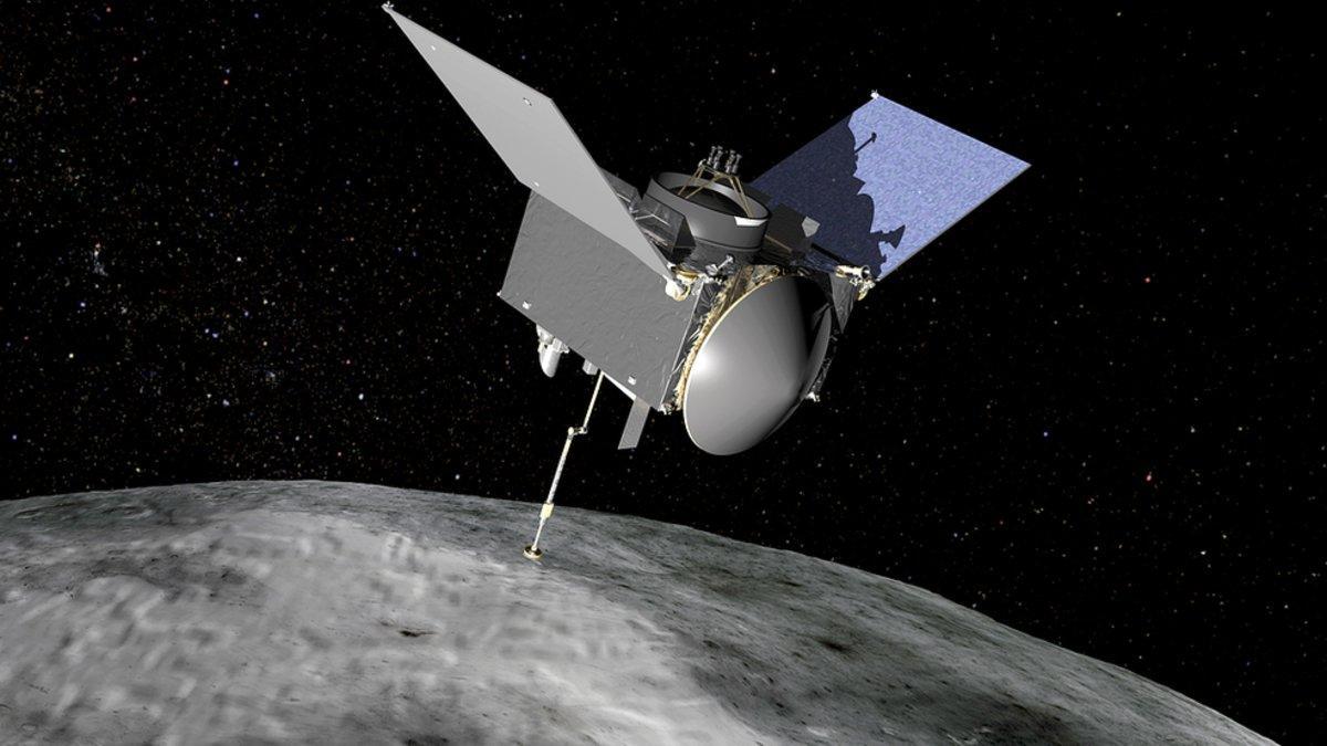 Osiris Rex de la NASA consigue recolectar muestras de un asteroide