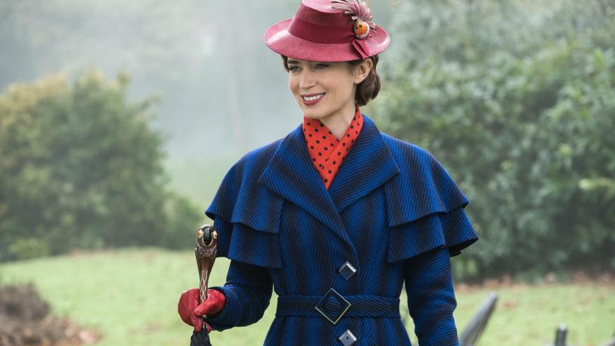 Emily Blunt interpretant a Mary Poppins