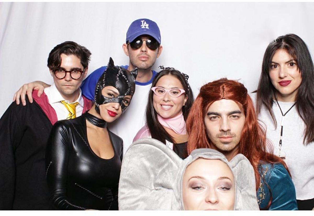 Joe Jonas y Sophie Turner se disfrazan por Halloween