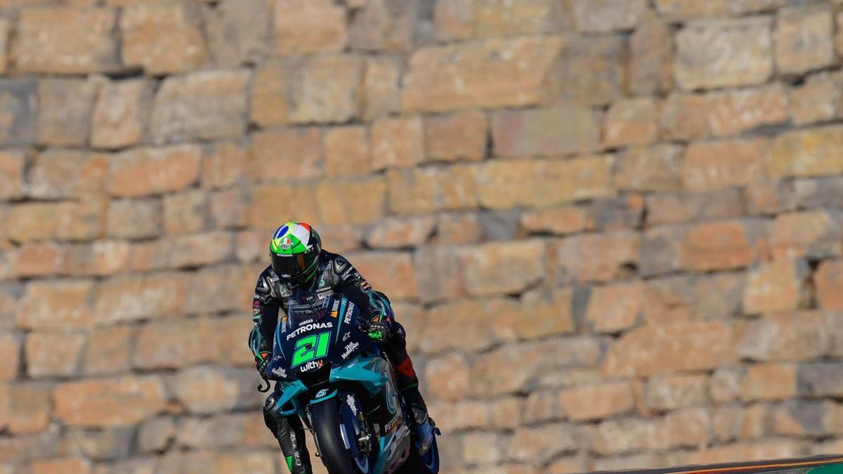 Morbidelli en acción en Motorland