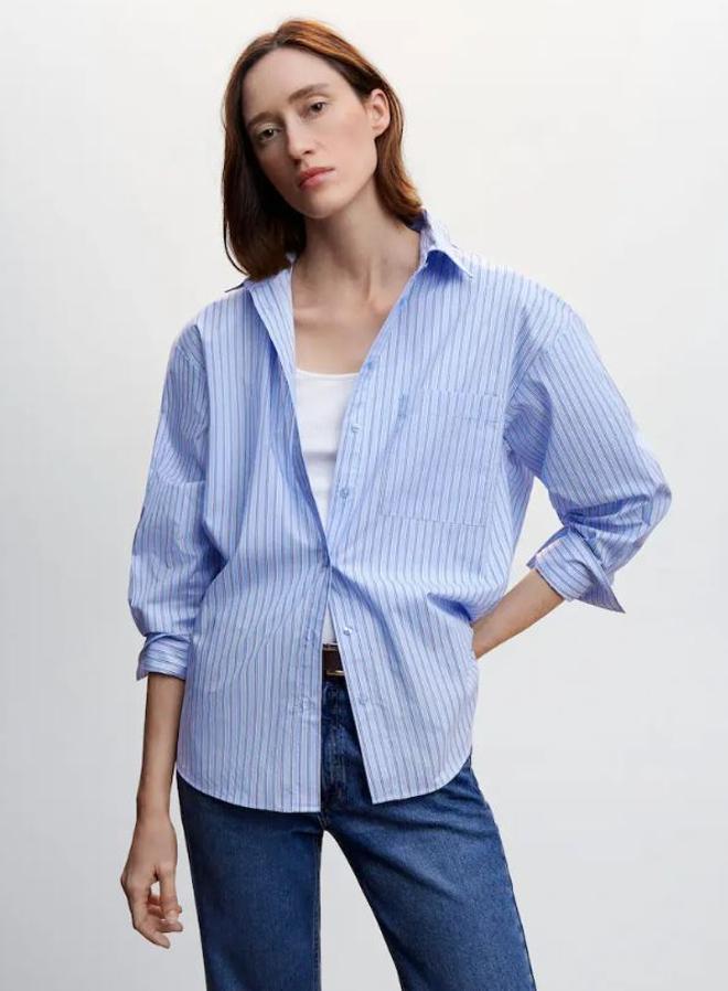 Camisa oversize rayas