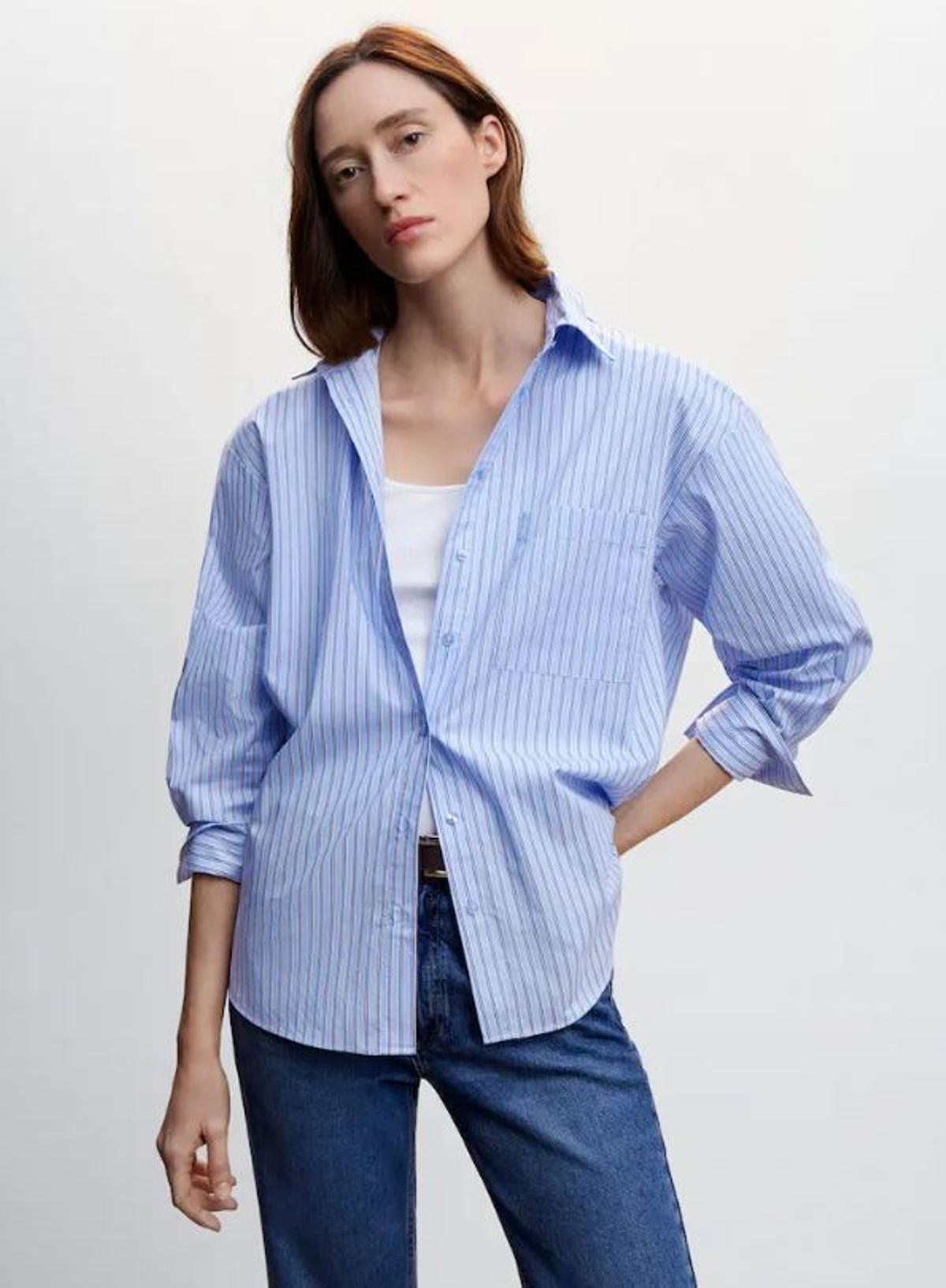 Camisa oversize rayas