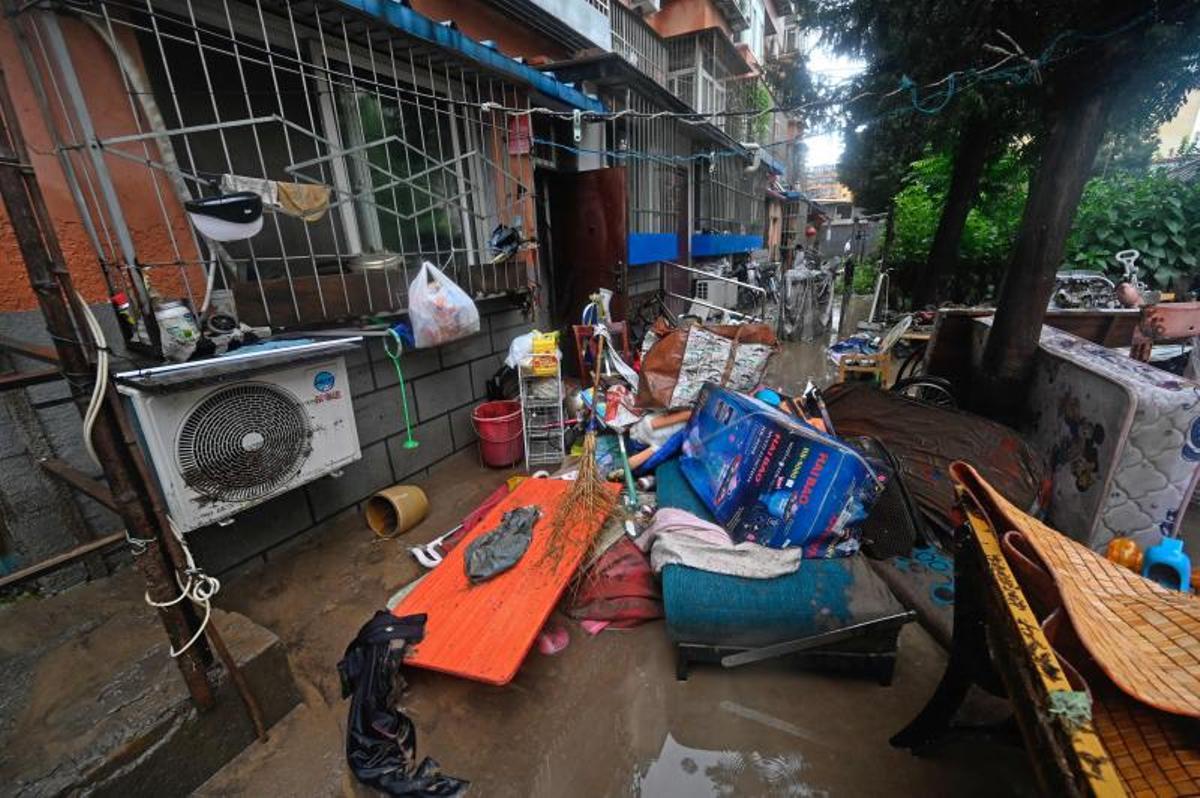 Inundaciones en la China