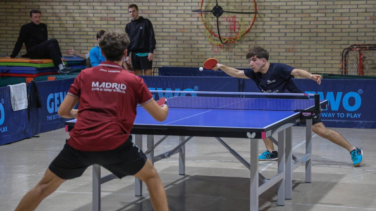 El vilagarciano Pedro Castro mostró su progresión en la gira madrileña.