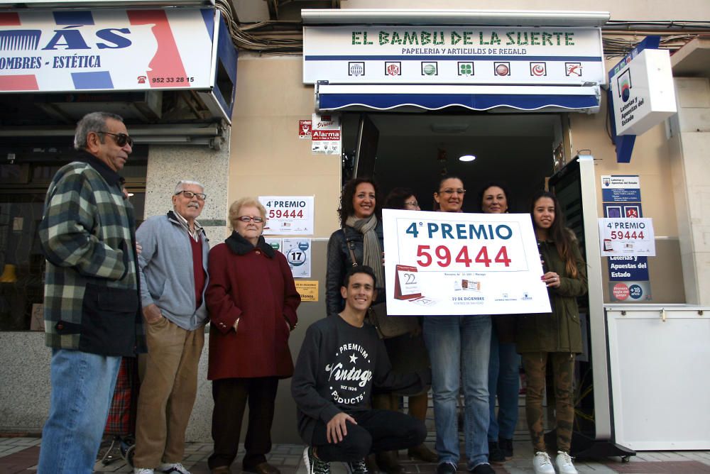 Lotería de Navidad 2016 en Málaga