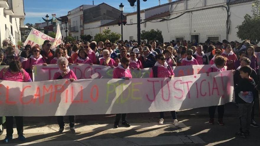 Marcha en honor de Laura Luelmo.