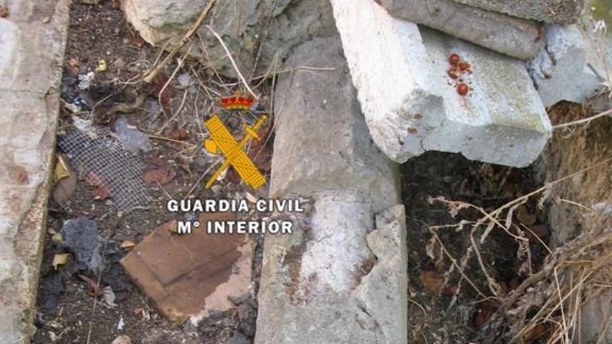 Guardia Civil birgt Reliquie von Einsiedelei in Campanet