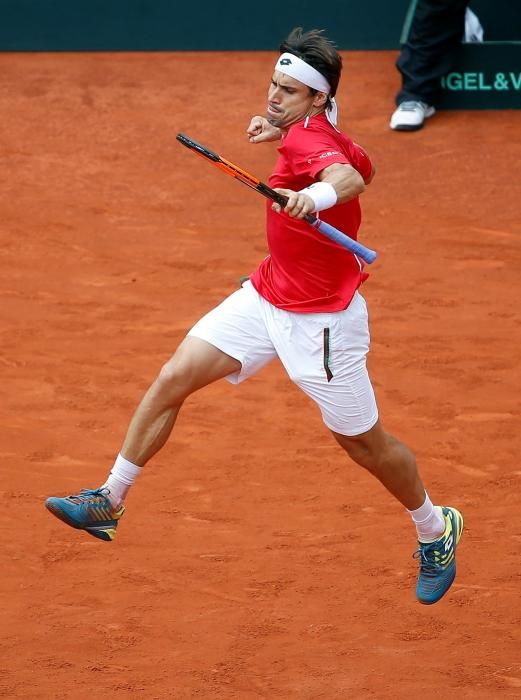 Copa Davis: David Ferrer - Philipp Kohlschreiber
