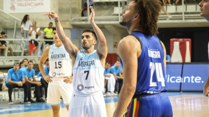 Así se ha vivido el amistoso Argentina - Venezuela de baloncesto disputado en Alicante
