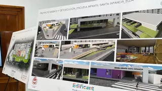 La escuela infantil Santa Infancia de Elda avanza