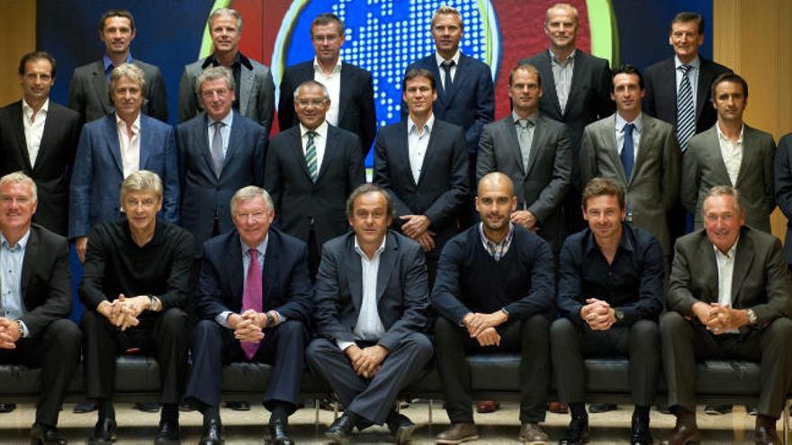 Reunión de los mejores entrenadores de Europa en 2011