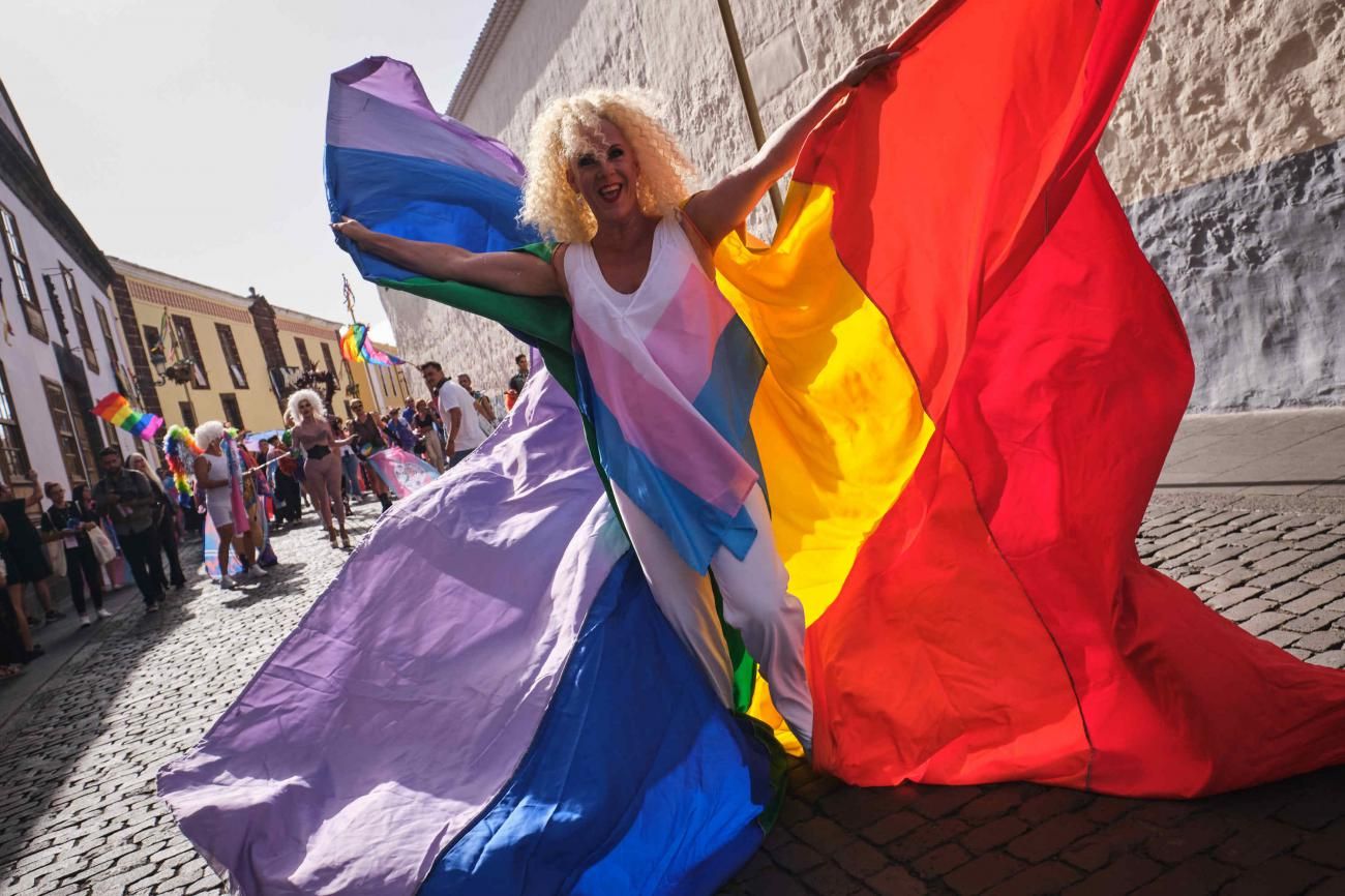 Celebración de La Laguna Pride Day por el Día del Orgullo LGBTI