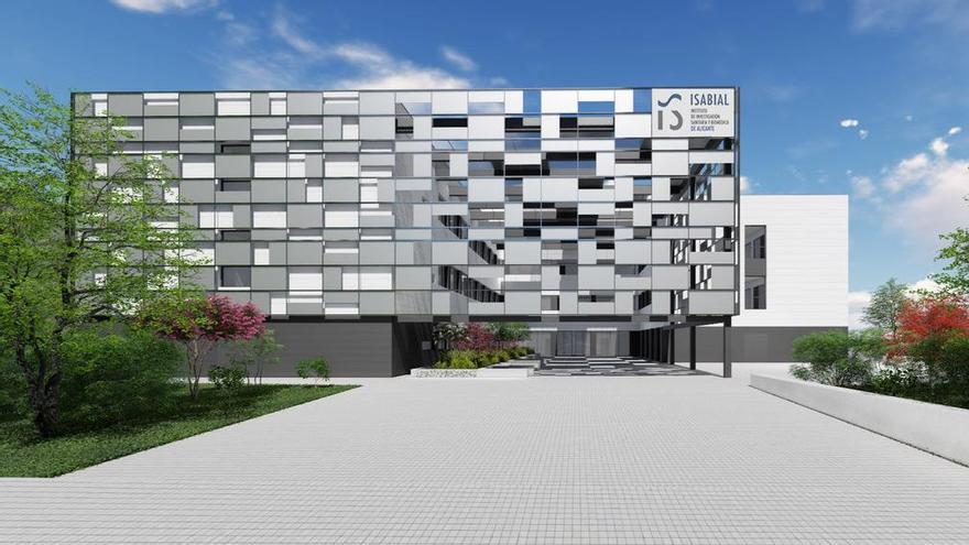 El Consell licita las obras del nuevo edificio de investigación del Hospital de Alicante por 14,3 millones