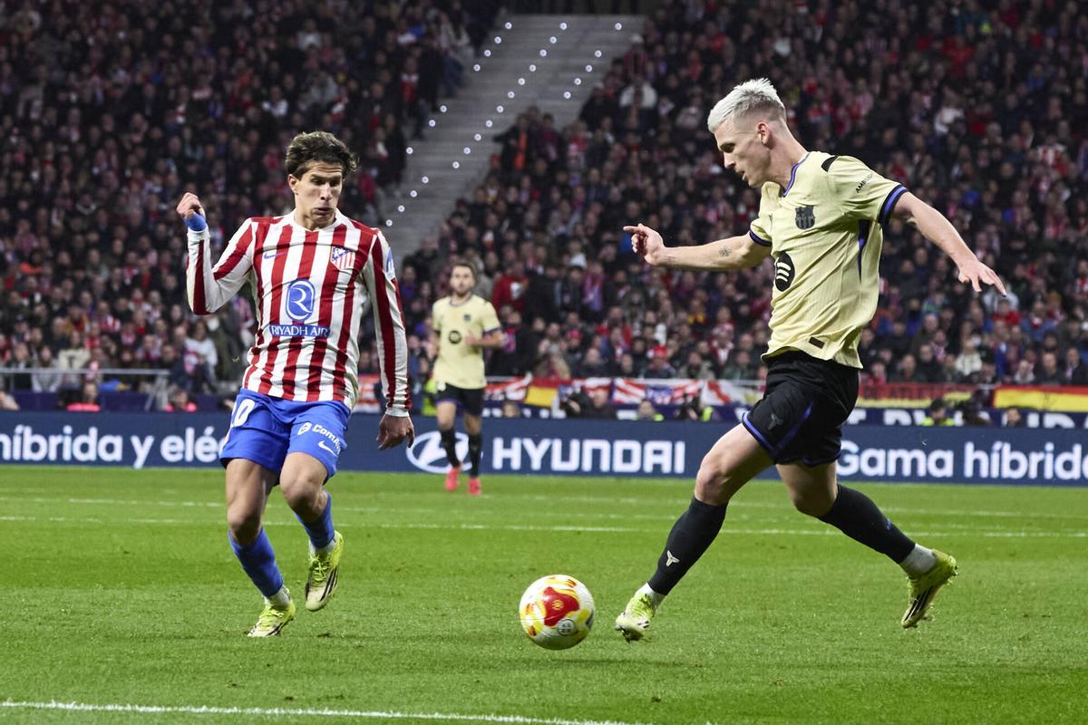 Eliminatoria semifinales Copa del Rey ida 2025-2026 Atlético de Madrid vs FC Barcelona