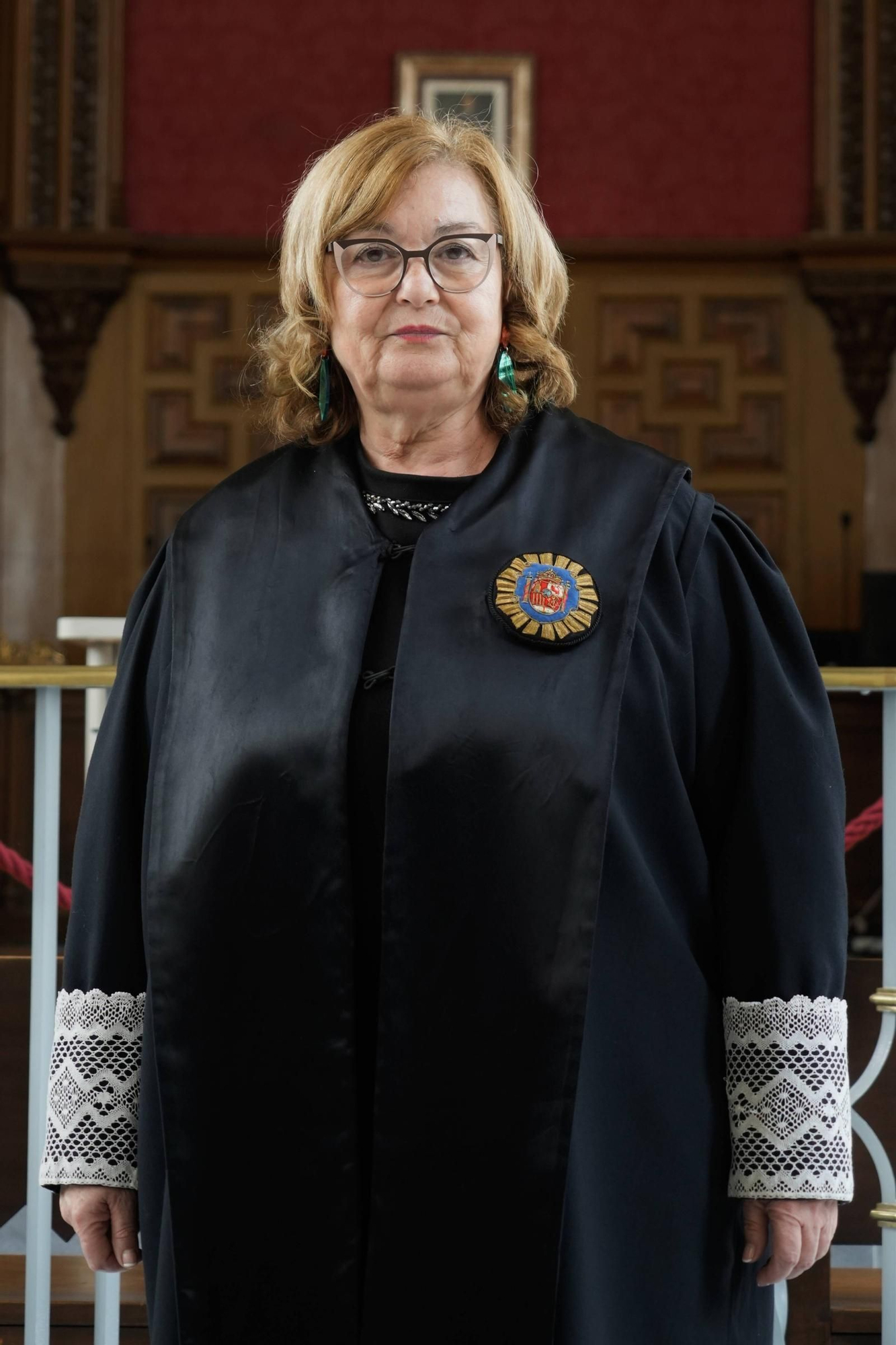 Esther Gonzalez, primera mujer presidenta de la Audiencia de Zamora.