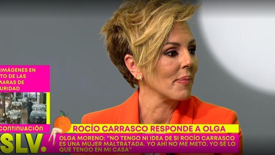 El puñal de Rocío carrasco a Olga Moreno en Sálvame: &quot;Me habéis robado el amor de mis hijos&quot;