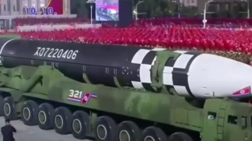 Un dels míssils intercontinentals més grans del món fabricat per Corea del Nord