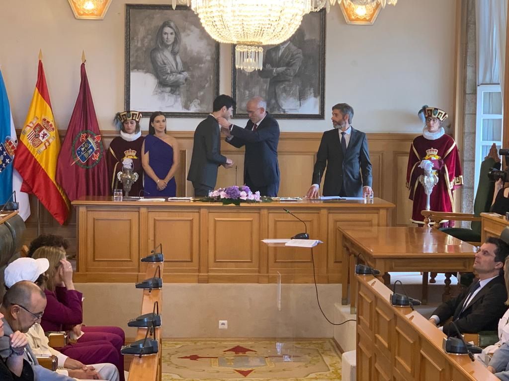 Pleno extraordinario de constitución da nova corporación municipal do Concello de Santiago