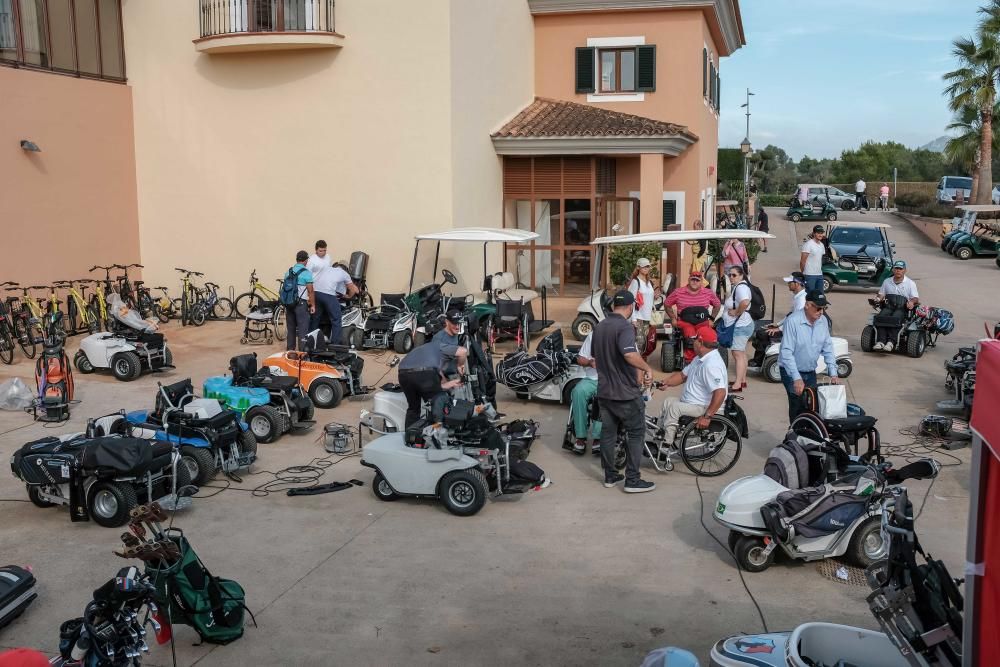 Llucmajor acoge el primer Mundial de golf en silla de ruedas