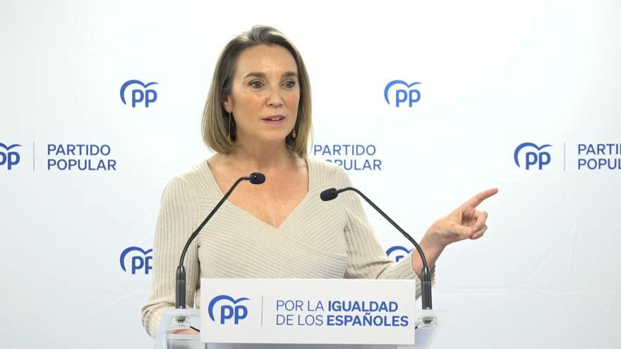 Gamarra anuncia que el PP exigirá que la votación de la amnistía se haga por llamamiento
