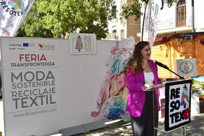 Fotogalería | Plasencia inaugura Resotex, la feria que pone el foco en la moda sostenible